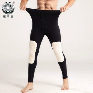 Шерстяные брюки для мужчин и женщин, зимние термолеггинсы, утепленные, морозостойкие, кашемировые, с защитой талии и коленей, белые, теплые, термоштаны.