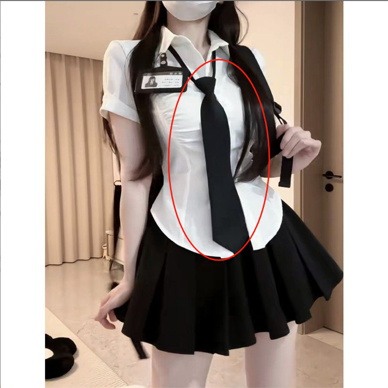 싱글 블랙 넥타이