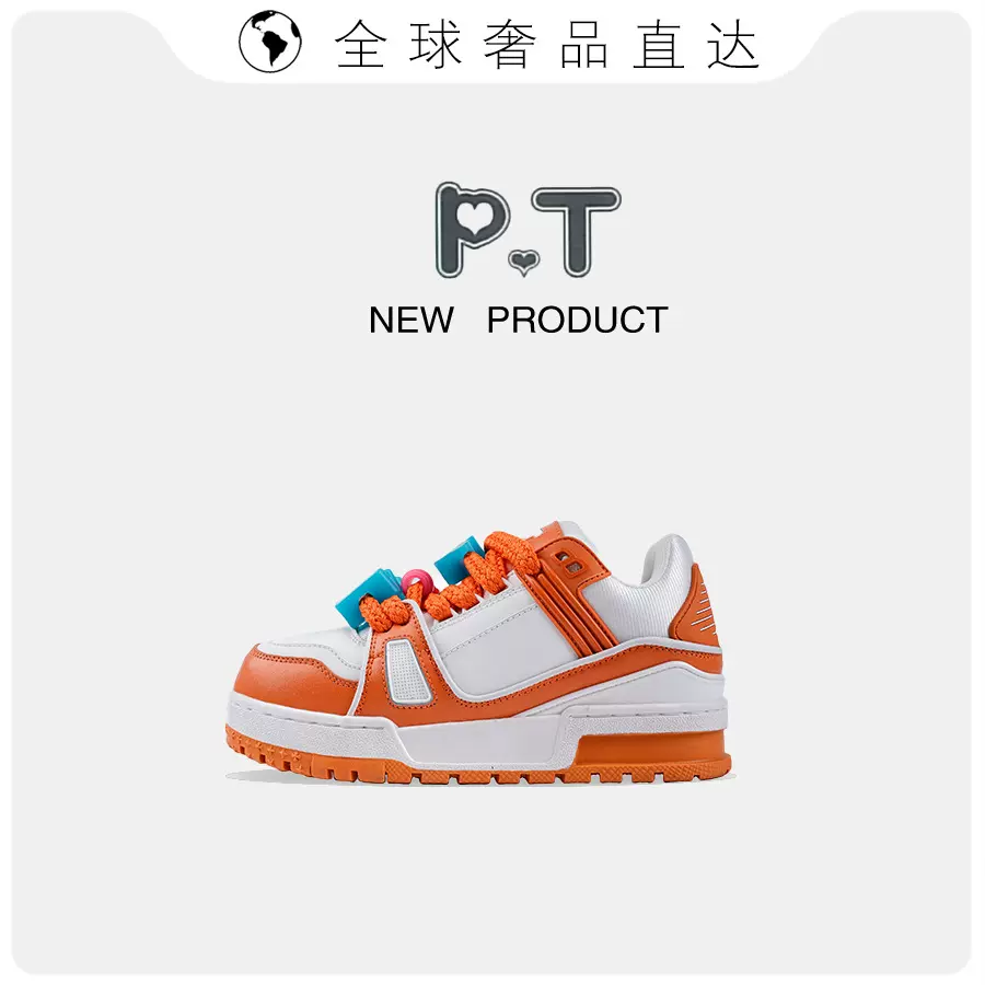 莆田鞋高版本驴家Trainer小胖丁厚底驴鞋运动休闲百搭男女板鞋