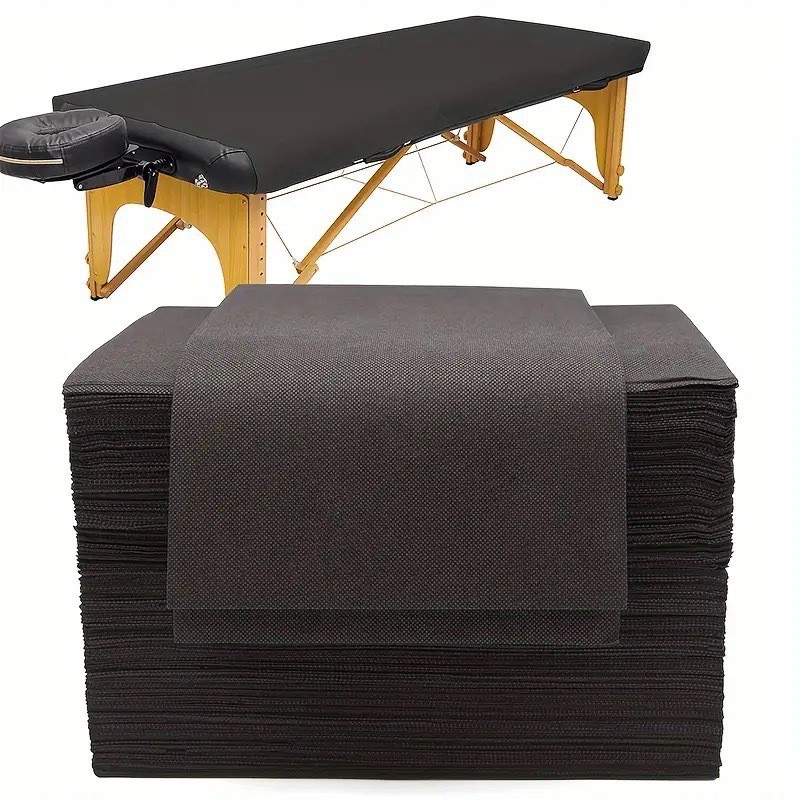 Disposable Bed Sheets Breathable White Pink Blue Black Pp Non-Woven Fabric Beauty Salon Massage Mattress Export Bed Sheets Cross-Border