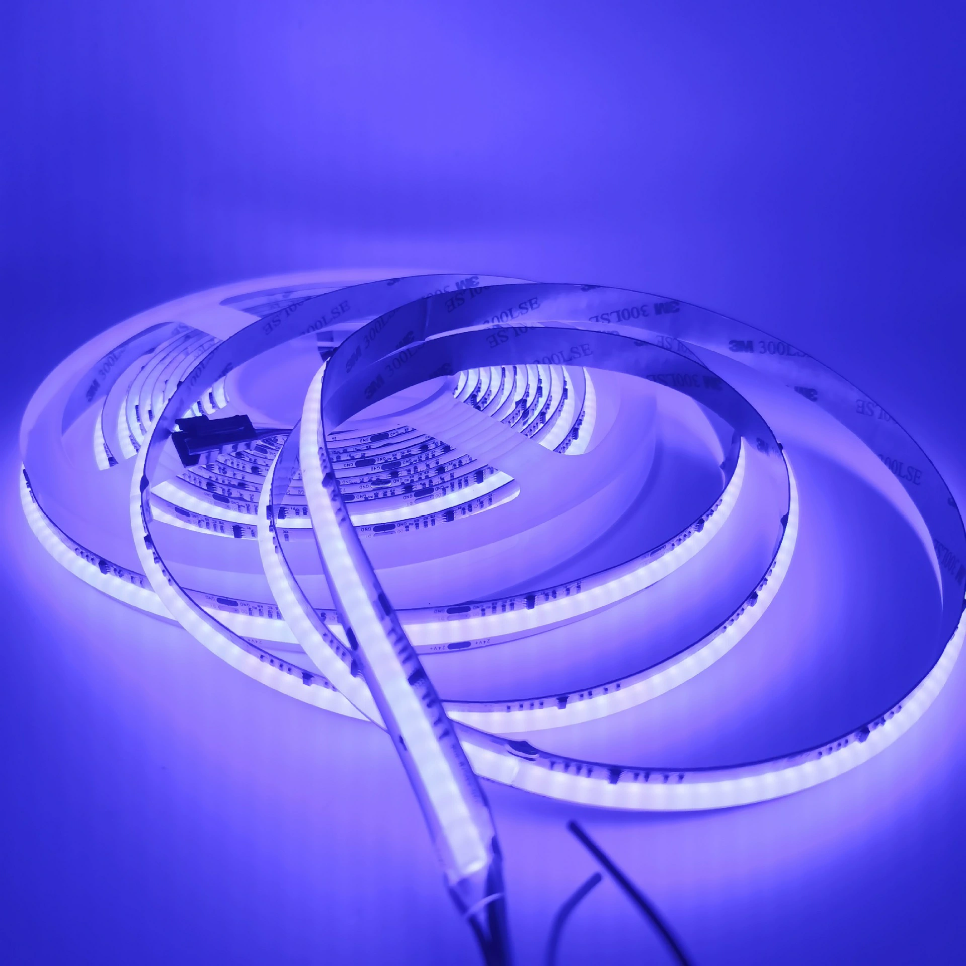 Светодиодная лента COB RGB, программируемая, ширина 10 мм, 576/720 светодиодов на погонный метр, 12В/24В