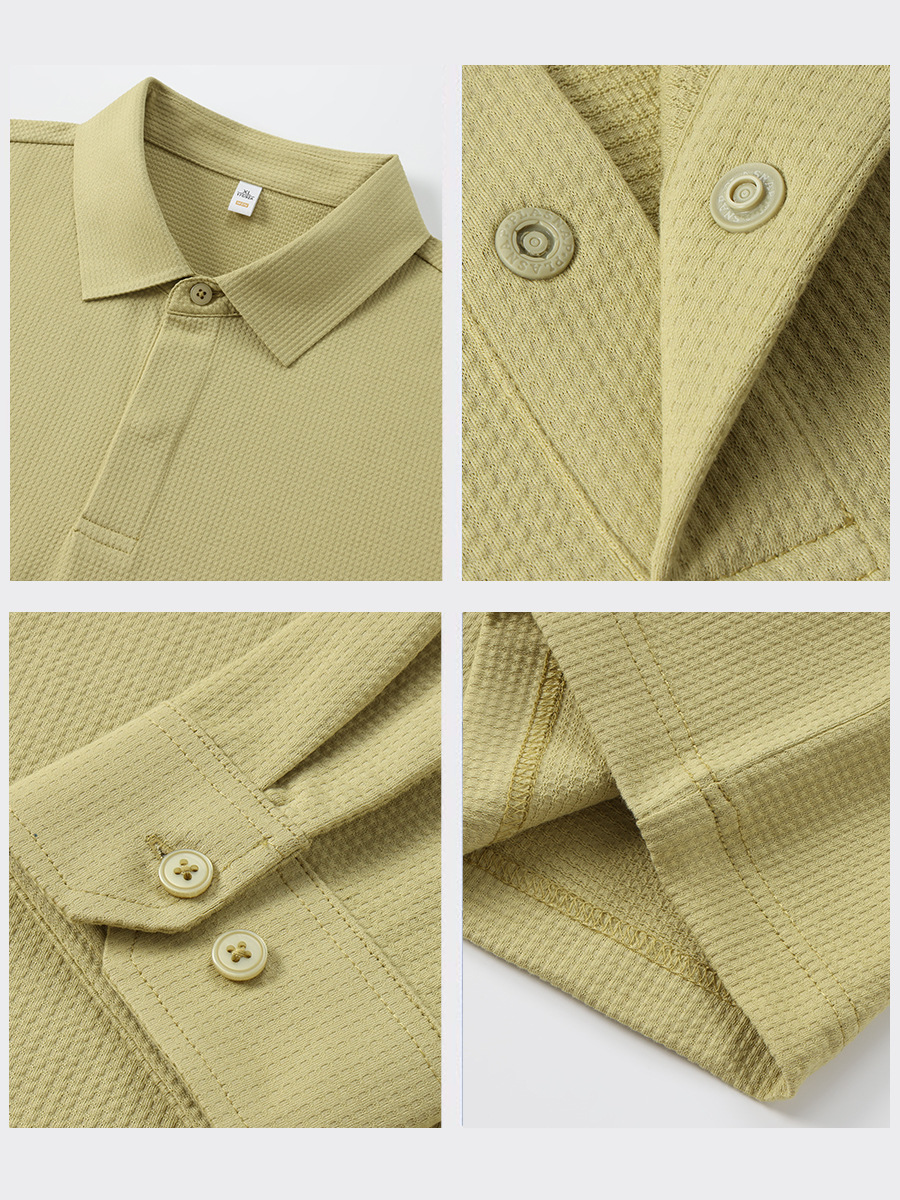 Hombres de alto nivel de negocios polo