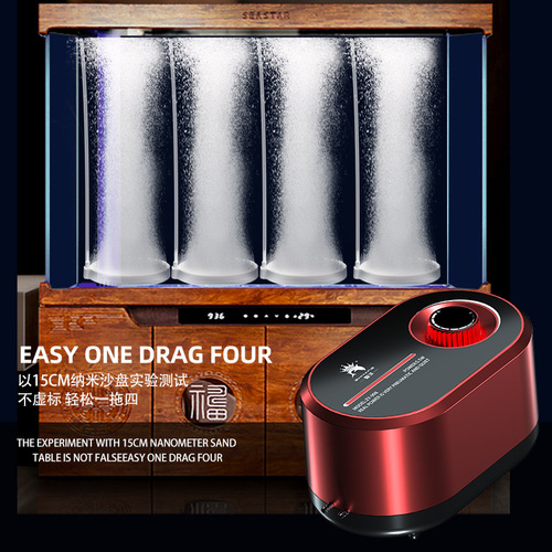 Lithium battery power outage oxygen pump AC and DC aerator European and American specifications super large volume silent new gas tyrant recommended