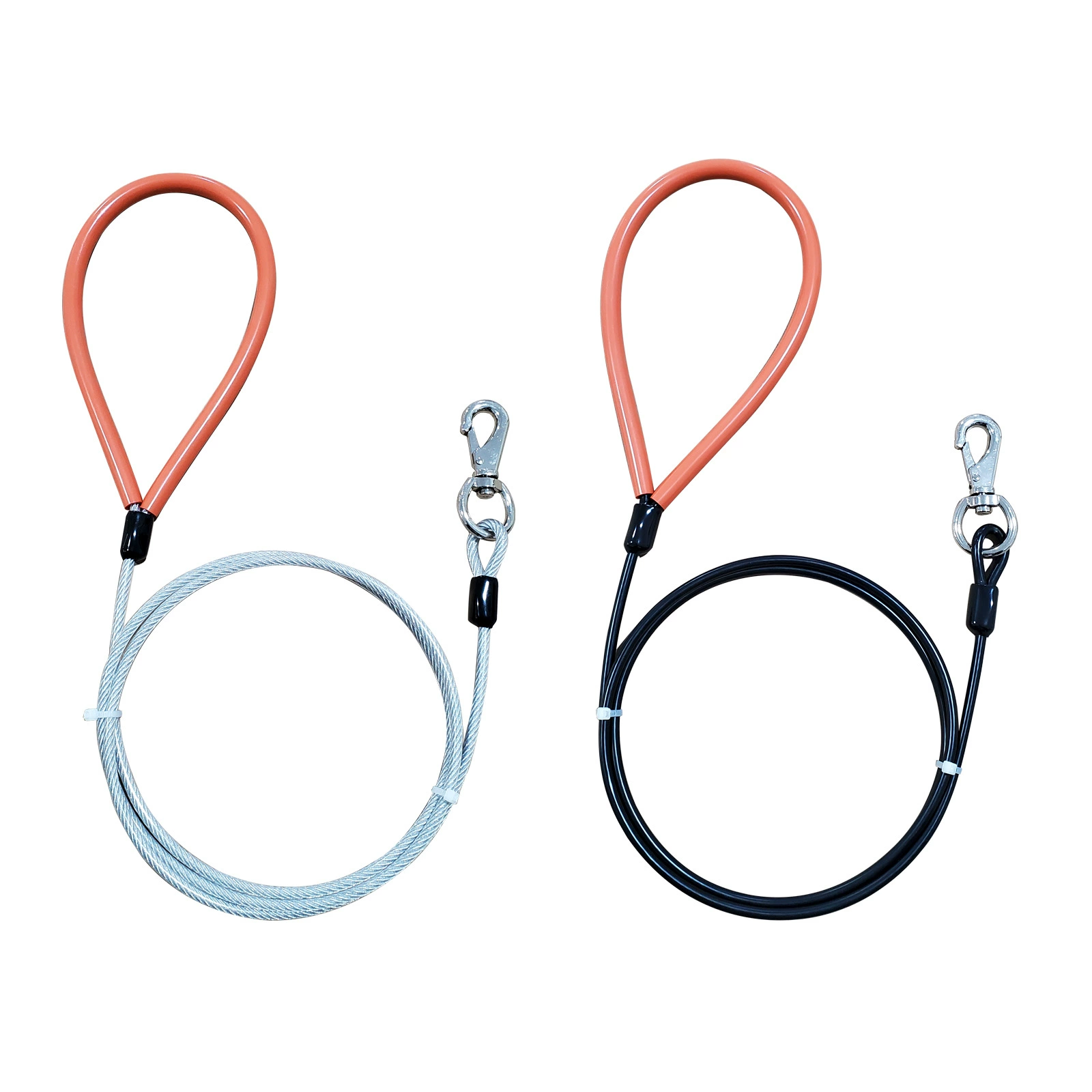 Anti-bite Dog Chain Traction Rope Steel Wire Dog Rope Pet Supplies Anti-bite Rope Amazon Multi-size in stock