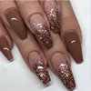 Removable nail stickers for manicure, fake nails for nails, ready-made product