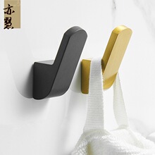 免打孔挂钩粘胶墙壁挂衣服卫生间厨房单钩浴室门后创意五金挂衣钩