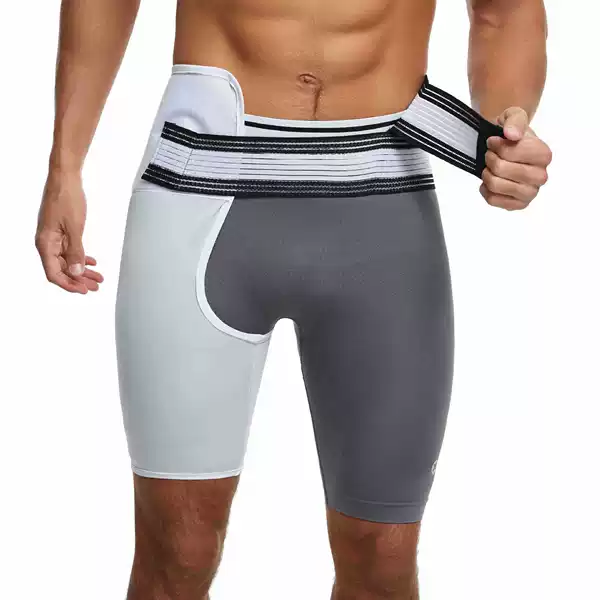 New Leg Protection Belt Cross-border Sports Protector Groin Anti-strain Hip Protection Belt Thigh Binding Belt Elastic Belt