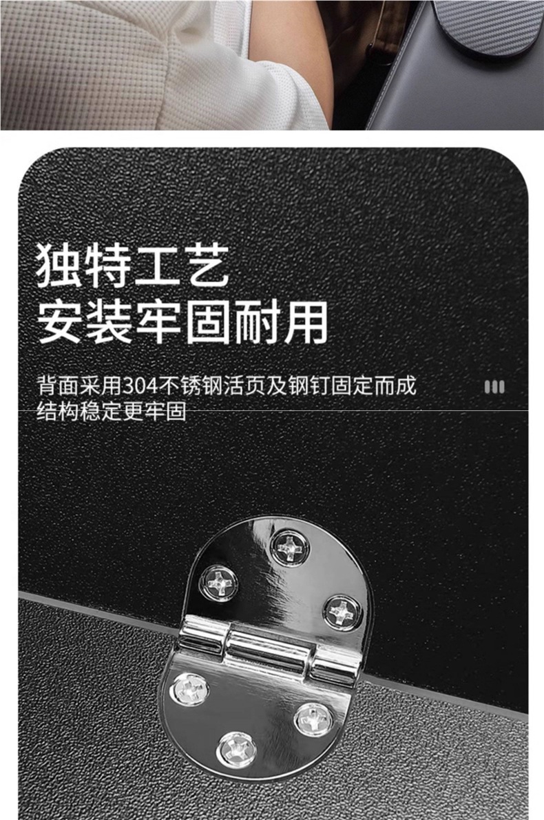 Suitable for the Updated Version of Tesla Model 3/Y Car Dining Tray Yl Front Seat Folding Computer Desk Accessories