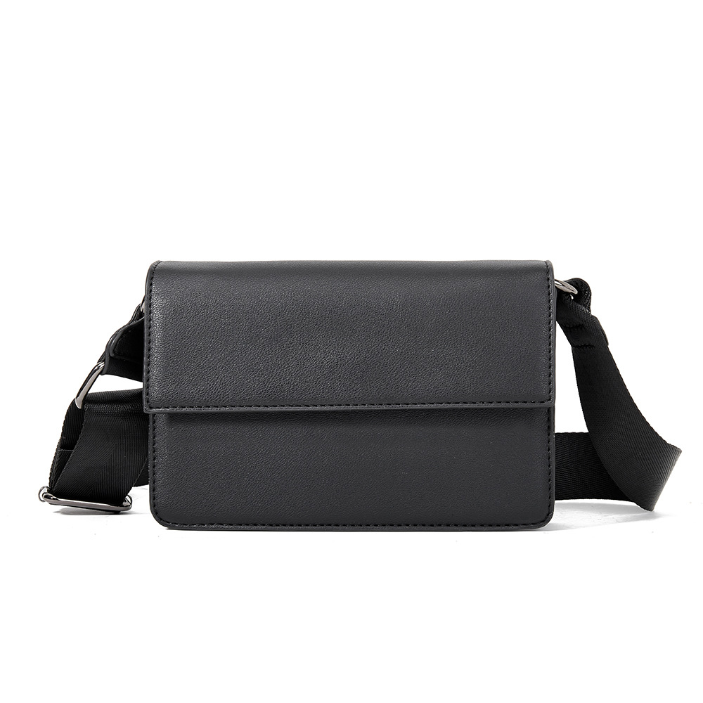 2026 new men's bag is a retro casual shoulder bag, crossbody messenger bag, trendy and unique small square bag, wholesale