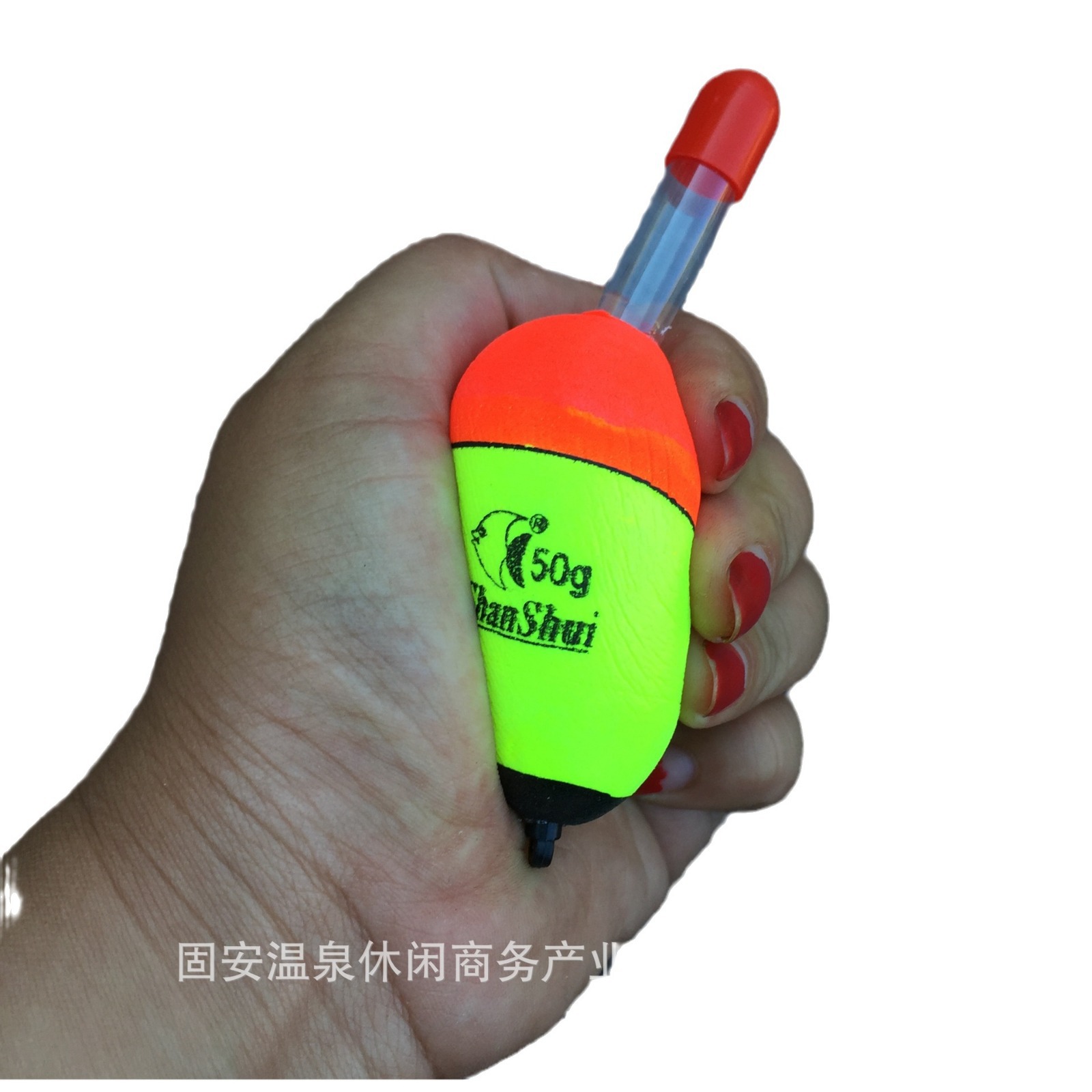 Exportación mar azul flotador EVA se puede insertar palo luminoso Pesca de Mar roca pesca mar Rod flotador espuma flotador de peces flotador de vientre grande