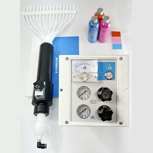Automatic friction electrostatic spray gun deep groove radiator electrostatic spray gun plastic powder powder friction gun plastic spraying equipment