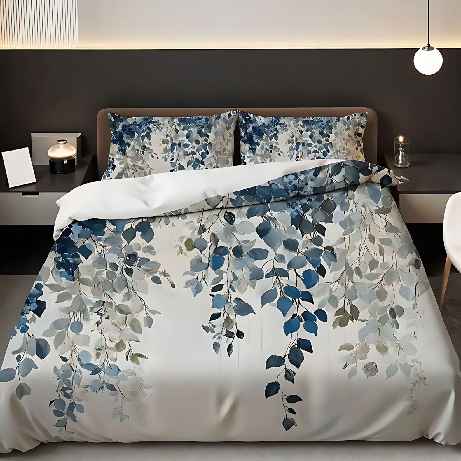 TEMU / JIT estilo de acuarela transfronteriza floral impresión digital HD cómodo conjunto de edredón de pelo para diseñar