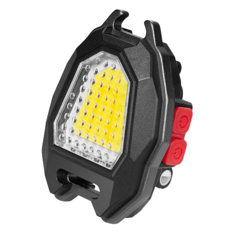 Multifuncional mini COB llavero luz emergencia ventana rota mantenimiento luz de trabajo portátil encendedor de cigarrillos LED mochila Luz
