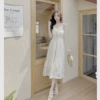New shell suspender white