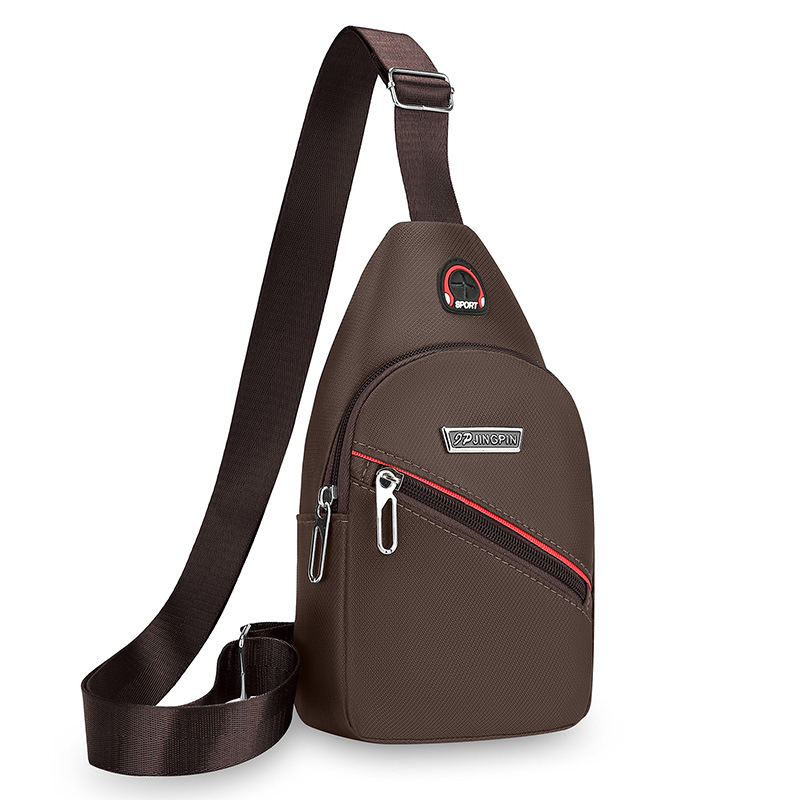 Nuevo bolso de pecho casual para hombres coreanos bolso deportivo para hombres bolso de hombro mochila pequeña bolso de pecho bolso de bicicleta