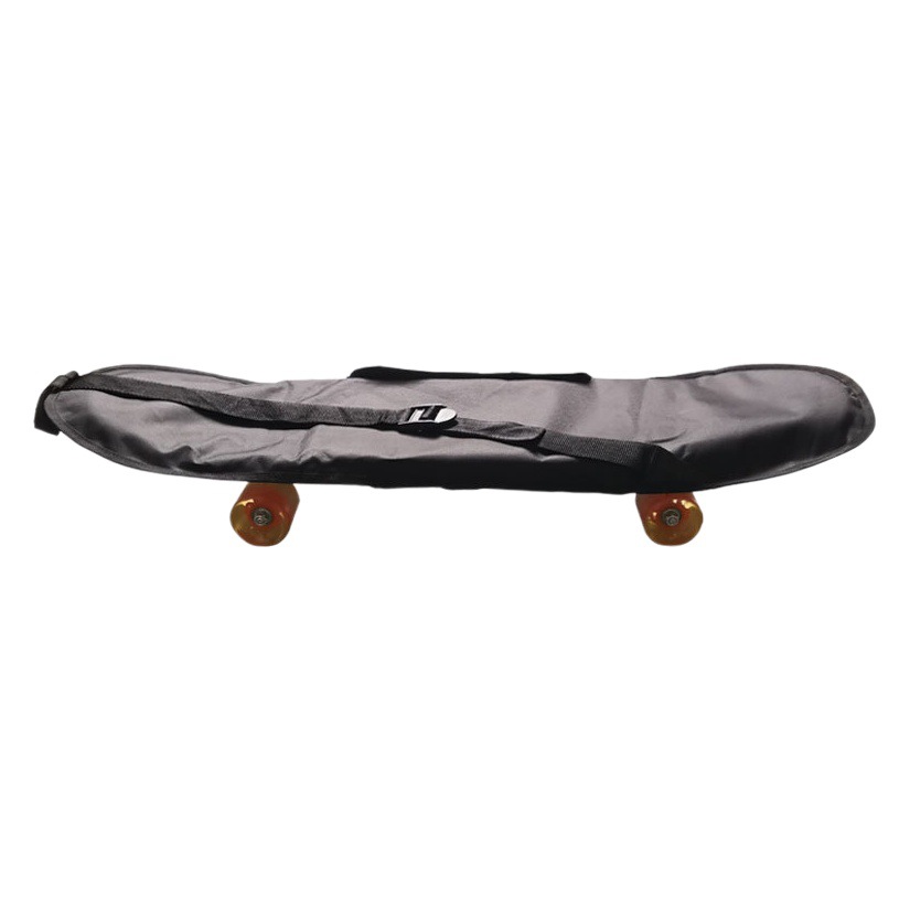Thickened zipper double rocker bag single shoulder electric skateboard portable backpack portable carrying buckle 600D Oxford bag