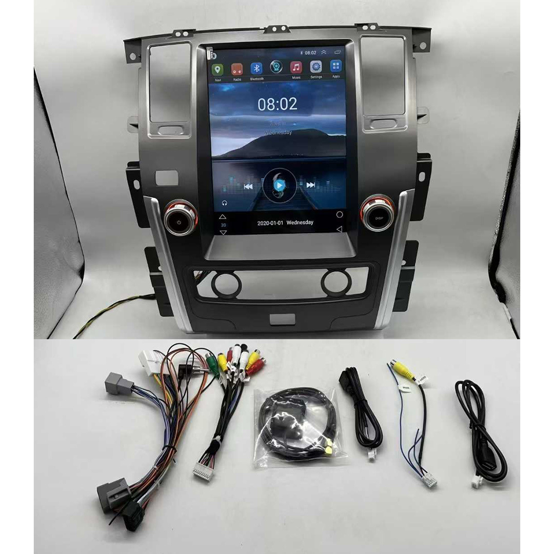 Suitable for 10-20 Models of Nissan Patrol, Eight-Core 12.1inch Vertical Screen Android Car Dvd Navigation System