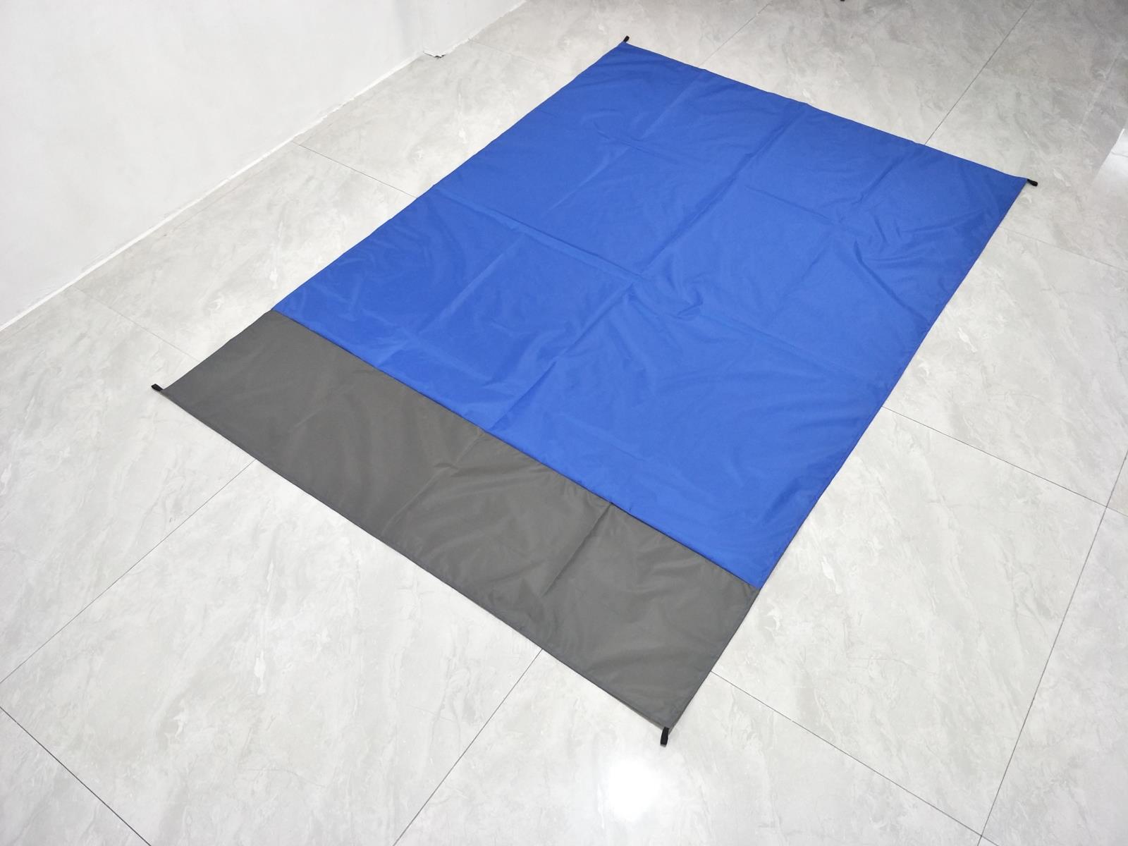 142*200cm 본체 사파이어 블루 + 다크 그레이