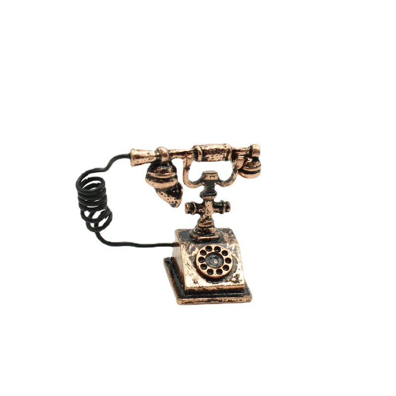 1:12DOLLHOUSE΢��ʳ�泡��ģ��������������㸴��ŷʽ�����绰