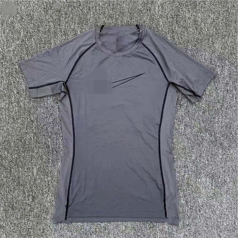 뉴 실버 그레이 라지 라벨 반팔