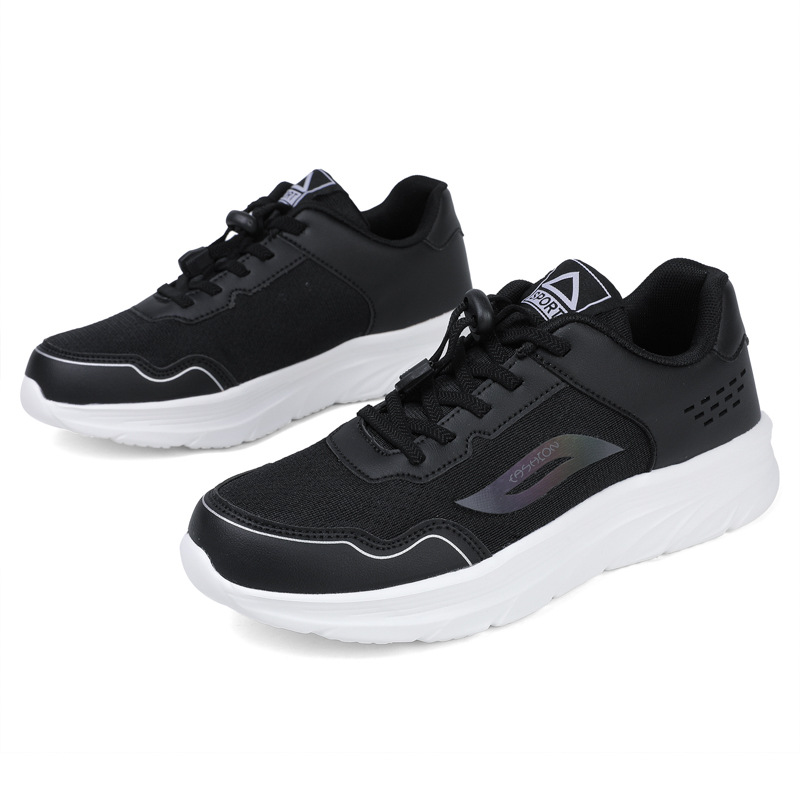 Calzado deportivo de primavera para personas de mediana edad y ancianos Zapatos para caminar para personas mayores transpirables y antideslizantes para hombres
