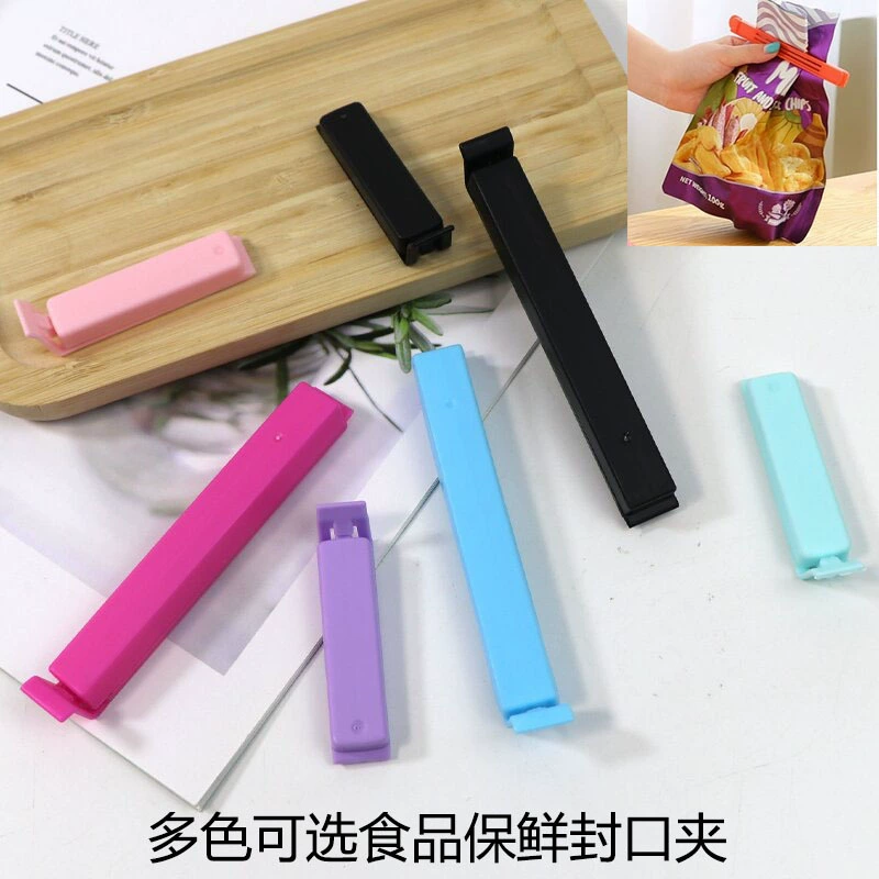 Зажимы для герметизации пищевых продуктов, мультяшный дизайн, размер на выбор, пластиковые, оптом, для чая и закусок