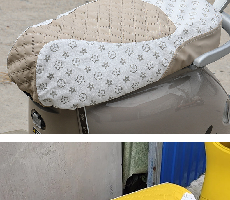 Suitable for No.9 Electric Vehicle Q Series Seat Cushion Cover, Summer Sun Protection Breathable Seat Cover, Electric Vehicle Wear-Resistant Universal Seat Cover