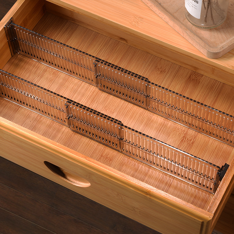 Drawer Storage Partition Board Retractable Horizontal and Vertical Free Combination Finishing Plastic Partition Sheet Intimates and Socks Partition Board