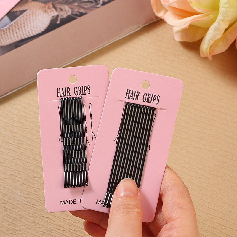 Small gifts small gifts gifts high-grade hairpin cross-border Korean version of black clip bride hair factory direct sales