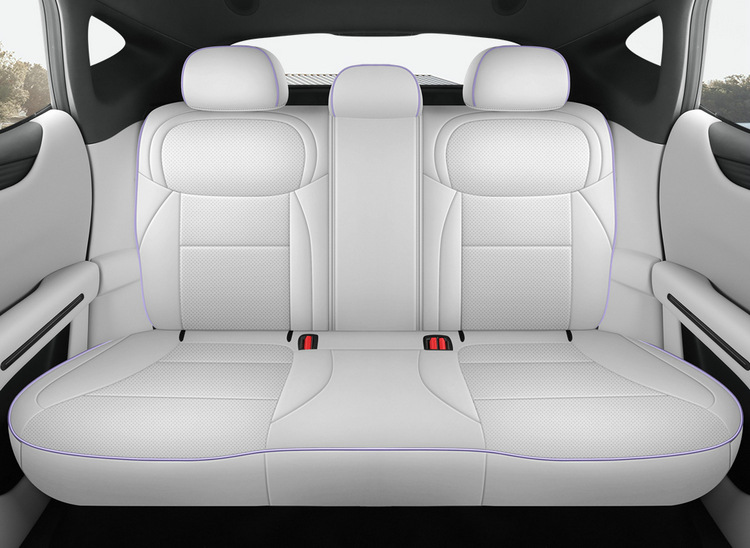 Xiaopeng MONA L03 Special Car Seat Cover, All-Season Universal Full-Coverage Cushion, Leather Breathable Perforated Seat Cover