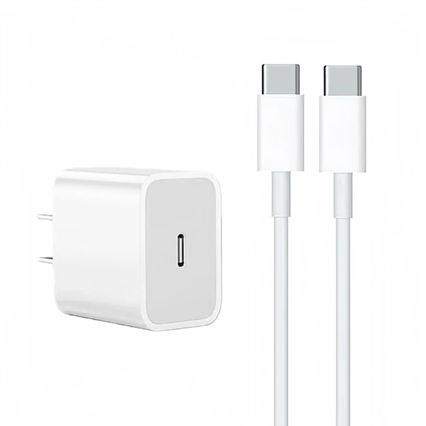 PD30W single-port fast charging head + dual C fast charging cable 1.0 meters [Set]