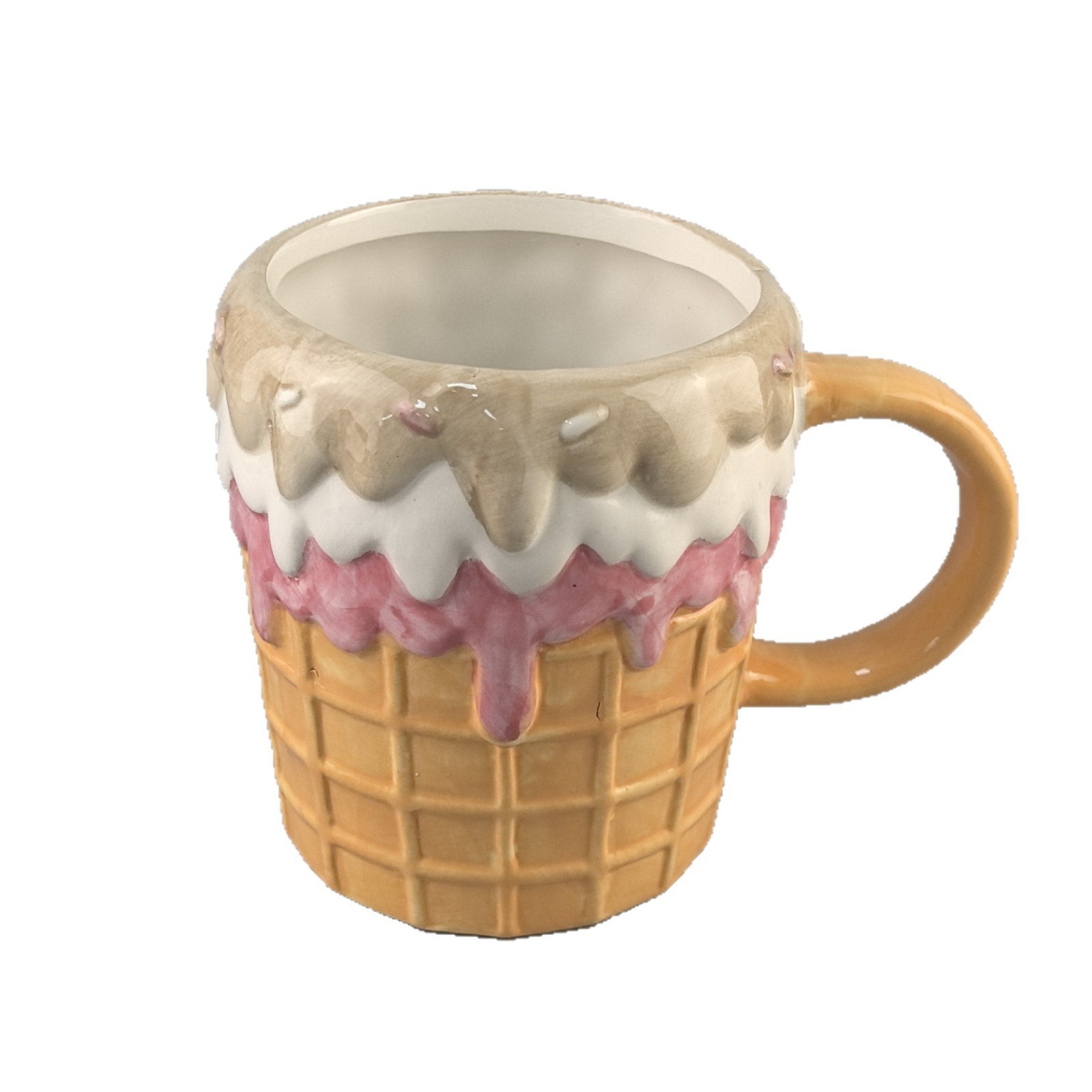 Regalo de cumpleaños Donut Taza de café creativa Taza de agua de dibujos animados Taza de vela Taza de pastel Taza de cerámica de pareja