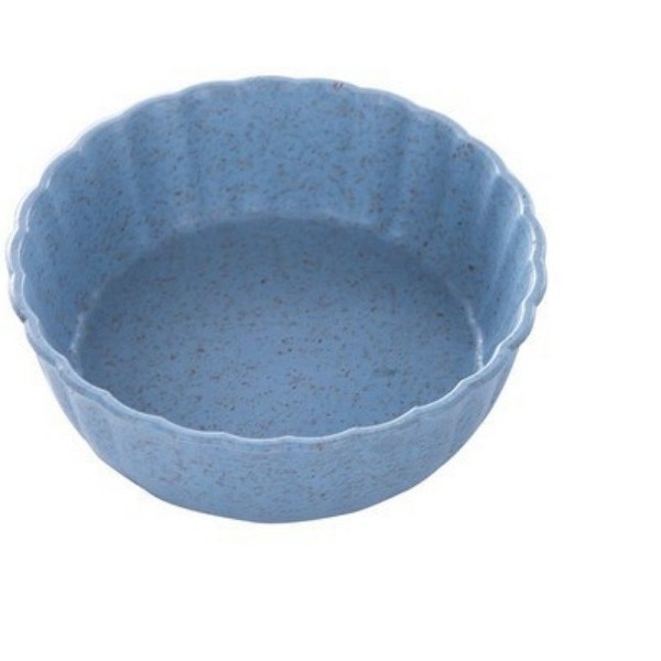 Plato de condimento de paja de trigo de cocina doméstica creativo de plástico redondo pepinado platos pequeños cubiertos de inmersión platos de aperitivos