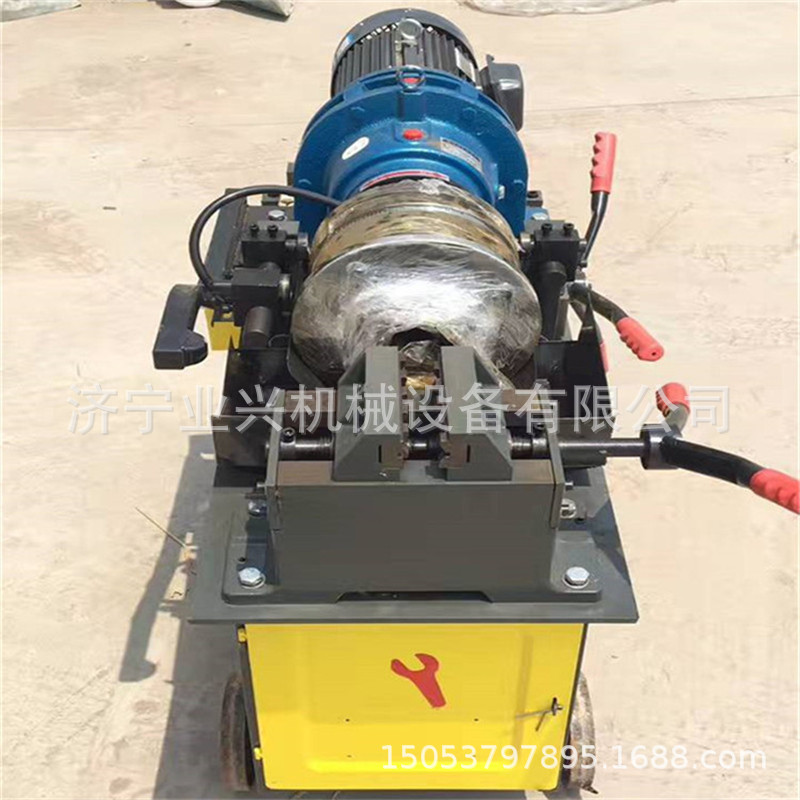 电动钢筋滚丝机 纯铜电机钢筋直螺纹剥肋套丝机 带肋钢筋车丝机