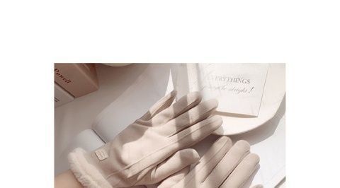 Guanti da donna in inverno, isolamento morbido e spesso, simpatico touch screen, velluto tedesco, elettrico autunnale e invernale_voghion.com