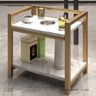 Mahjong Table, Chess and Card Room, Coffee Table, Tea Rack, Removable Ashtray, Simple Small Side Table, Storage Rack, No Artificial Board