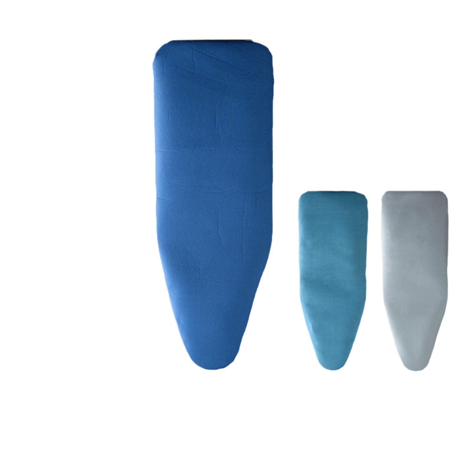 Funda para tabla de planchar con protección de bordes, accesorios, cierres a presión, resistente a altas temperaturas, funda para tabla de planchar de algodón con revestimiento plateado.