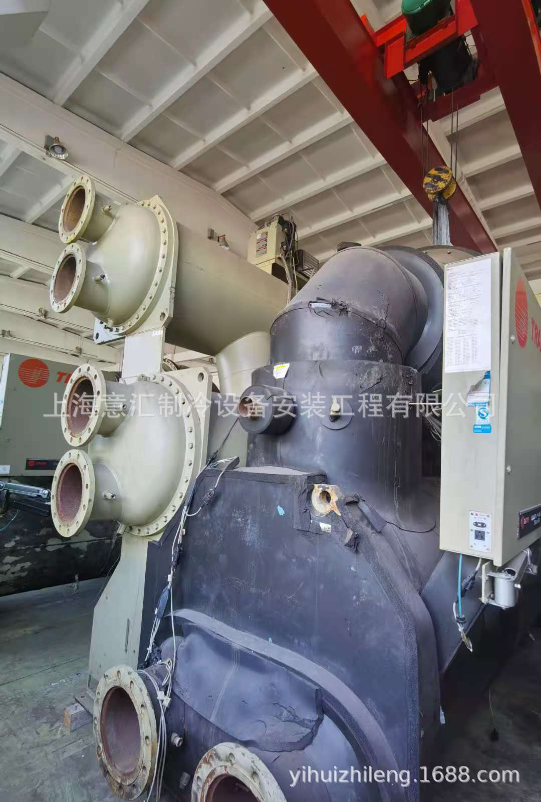 二手中央空调制冷设备离心机组销售特灵冷水机2637kw  750冷吨