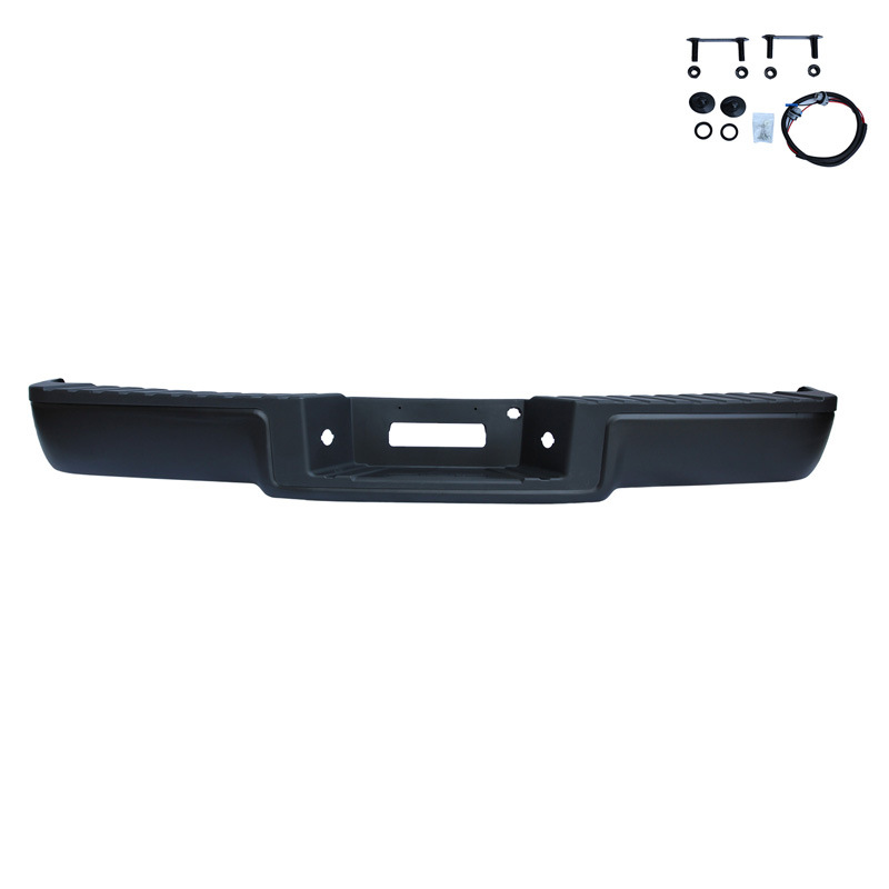 Aplicable a Ford 2006 - 2008 F - 150 parachoques traseros originales negros sin agujeros