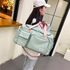 Wet and dry separation training sports bag casual travel bag women's lightweight handbag shoulder travel bag swimming fitness bag