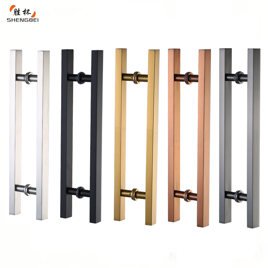 玻璃门拉手有框门木门不锈钢大门扶手推拉门无框把手门把手无指纹