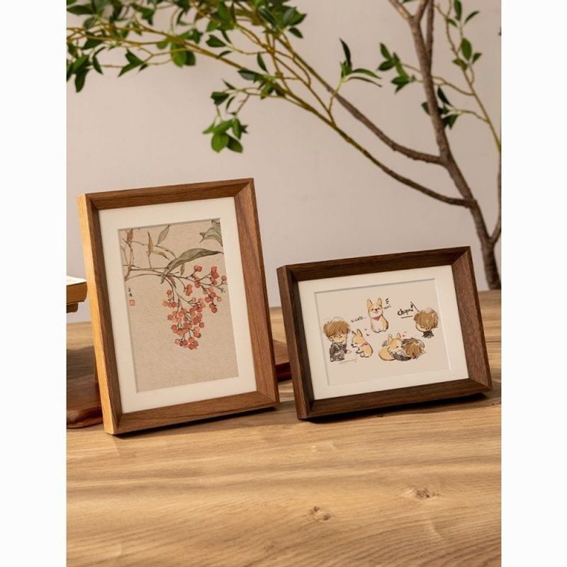 Wooden Photo Frame for Photo Display, Empty Frame for Photo Mounting, 8inch 6inch 7inch A4 Photo Frame, Calligraphy and Painting Frame Wooden Photo Frame for Photo Display, Empty Frame for Photo Mounting, 8inch 6inch 7inch A4 Photo Frame, Calligraphy and Painting Frame