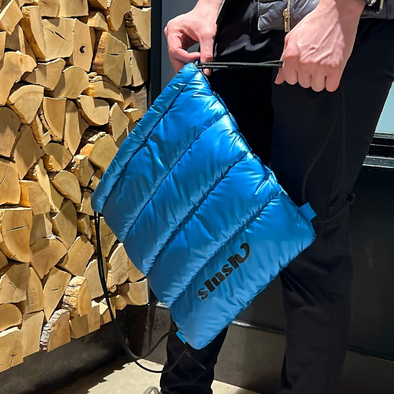 Factory Hot Cross Border Down Bag Tablet PC Case Warm Duck Down Padded Tablet Notebook Case