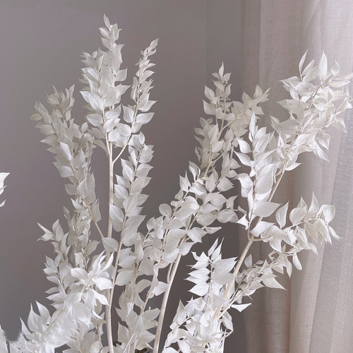 Everlasting flowers, rich leaves, dried flowers, bouquets, high-end diy materials, decorative ornaments, Mother's Day gifts, wedding supplies