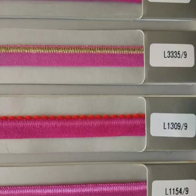 供应拉架锦纶内衣内裤包边带平板松紧带梭织闪光包边带