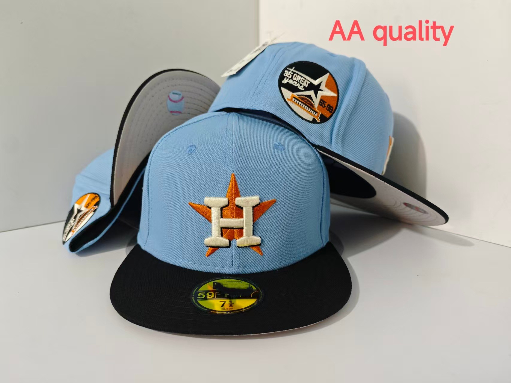 Gorra de Béisbol de Comercio Transfronterizo al por Mayor 2025, con Bordado de Letras con Patrón AA, Gorra de Visera Plana Moderna para Hombre image 54