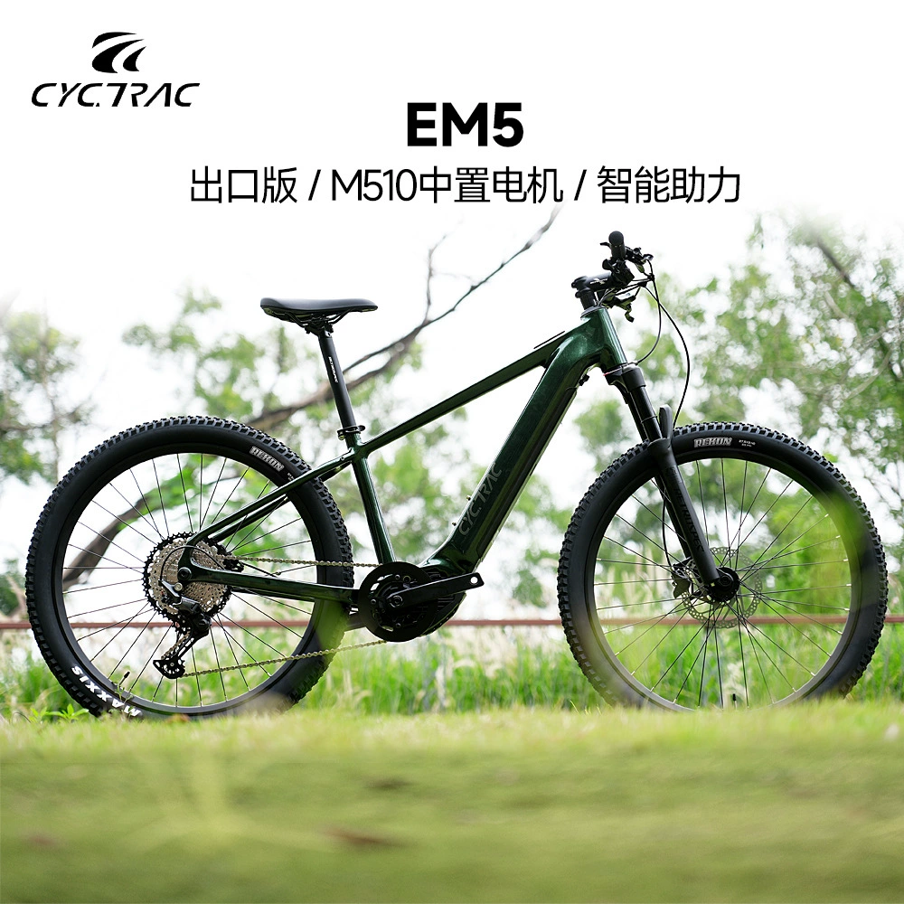 CYCTRAC Электрический велосипед с тормозной системой, литиевая батарея, горный электромобиль, второе поколение, 12 скоростей