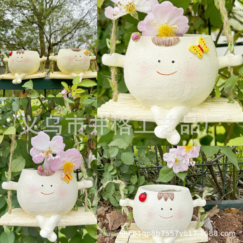 Fat Doll Swing Flower Pot Fleshy Potted Plant Cute Little Doll Potted Garden Flower Pot Balcony Flower Pot Fat Doll Swing Flower Pot Fleshy Potted Plant Cute Little Doll Potted Garden Flower Pot Balcony Flower Pot