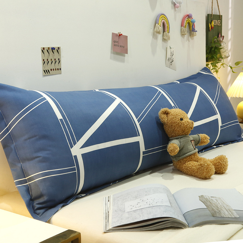 Funda De Almohada doble funda de almohada larga 1 m1.2 M 1,5 m 1,8 m funda de almohada pareja funda de almohada alargada algodón no puro