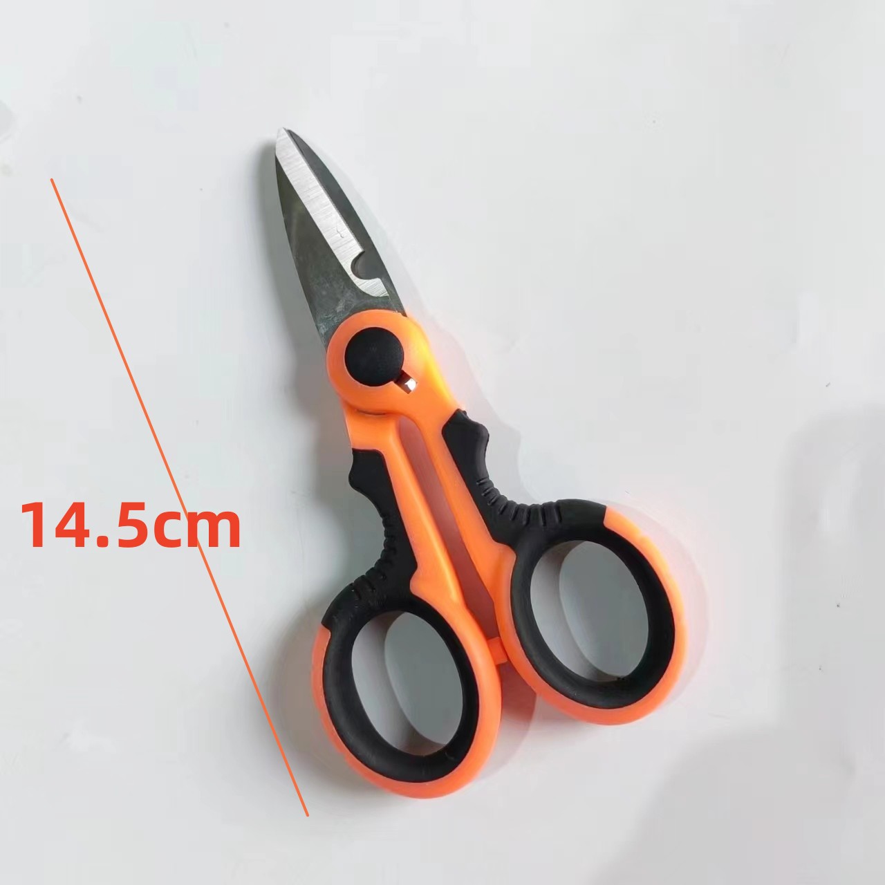 Stainless steel serrated fishing scissors, lead tape scissors, Dacron line scissors, fishing gear accessories wholesale